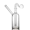 Clear Glass Oil Burner Burner Ash Catcher 14mm 18mm Junção Feminina Tabaco Contém suporte de Cigrate para Acessórios de Vidro Bongs Ash-C01