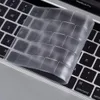 Housse de clavier en silicone pour MacBook Pro avec barre tactile 13" et 15" (2016 2017 2018 2019, A1706, A1707, A1989, A1990, A2159