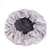 New Arrival Soft Silky Night Cap Both Side Wear Women Head Cover Sleep Hat Satin Bonnet for Beautiful Hair Wholesale