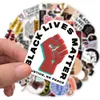 3 Stili 50 Pz / lotto Misto Black Lives Matter Adesivi Decalcomanie Vinile Impermeabile Adesivo non duplicato per laptop Skateboard Bottiglia Car Decal