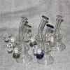 hookahs 7.4'' Beaker Heady Bong Dab Rig bongs quartz banger bowl nail oil rigs wax bubbler pipes water pipe