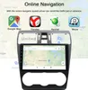 Pour SUBARU Forester-2015 autoradio multimédia Navigation GPS Android 9 pouces écran tactile lecteur automatique