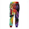 Nuovi uomini / donne Red Parrot Funny 3D Print Fashion Tute Pantaloni Hip Hop + Felpe con cappuccio TZ08