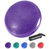 Virson Aufblasbare Massage Yoga-Matte Bunte Yoga-Massage-Kugel-Pad mit Pumpe Luft Gym Ausgangsübungs Ballkissen®