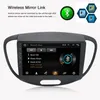 Android Auto Video Stereo 2 Din 9 Zoll kapazitiver Touchscreen KEIN DVD-Player GPS Navigation Wifi Bluetooth USB für HYUNDAI I10 2010-2013