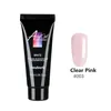 Lyx 15 ml poly gel finger förlängning kristall gelé nagel gel kamouflage uv led hård akryl byggare nagelkonstprodukter5130492