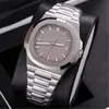 2020 Top vente de l'acier inoxydable montre mécanique automatique de haute qualité nautilus hommes les hommes regardent les montres