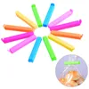 11cm willekeurige kleur draagbare nieuwe keuken opslag voedsel snack afdichting sluit tas clips sealer klem plastic gereedschap tas clip