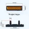 4 Pcs/Set MTB Bicycle Pedal Reflector Safety Night Cycling Reflective Mountain Road Bike Bicycle Accessories