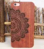 Retro Protector Oryginalny Wood Case Dla iPhone 11 XS Max XR 7 8 Plus Hard Cover Carving Drewniany telefon Shell dla iPhone S9 Bambus obudowy Luksurty