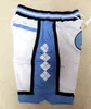 Nouvelle université de Caroline du Nord Men UNC Basketball Shorts Pantal