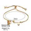 Fashion Flower Rose Pull String String Bracelet Buff Gold Gold Bracelets Bracelets Jewelry Gift Will e Sandy New