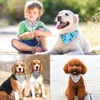 4pcslot Pet Dog Puppy Cat Bandana Collar Scarf Neckerchief Acessórios para pequenos cães grandes grandes Chihuahua Tie Y200515