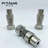 Smoking Accessories titanium nail 6 hole Domeless 14mm & 19mm male Joint for Glass Pipe Bong