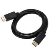 1.8m 6ft DisplayPort DP till DP Cables Display Port Converter Video Audio Adapter för Laptop HDTV Project