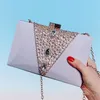 Neue Abend-Clutch-Taschen Hochzeit Blumen Banquat Bling Schulter-Cross-Body-Taschen MN1473