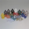 25 mm od us kleur rokende glazen bubbel koolhydraten voor platte bovenste kwarts banger nagels water bongs pijp dab rigs