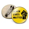 Black Lives Matter Brooches 에나멜 핀 나는 꿈의 옷깃 핀 옷 가방 주얼리 DIY 배지가 있습니다.