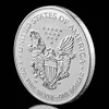 1oz American Fine Memorial 2013 Liberty Eagle In God We Trust Silver Plated Coin Home Decorations Collectibles Gifts4630027