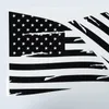 PVC Schwarz Heckscheibe Amerikanische Flagge Dekoration Aufkleber Für Dodge Challenger 2008 UP Auto Styling Auto Innen Zubehör