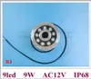Высокая мощность 9W светодиодный подводный свет светодиодный плавательный бассейн света светодиодный фонтан свет лампы 9W IP68 AC12V вход