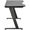 US Stock 47,2 "Dator skrivbord Hem Gaming Desk Office Skriva Arbetsstation Space-Spara lätt att montera svart W20615682