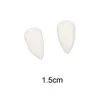 DIY Environmentally Friendly Resin Dental Grills Halloween Costume Accessories Props Party 1 Pair 4 Size Dentures Props Vampire Teeth Fangs