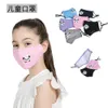 Sequin Cloth Mask Kids With Ventil Reusable Face Mask Cartoon Face Masks Bomull Mascherine Kol Designer Masker Filter Face Shield Mask