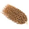 18 polegadas deusa Locs Faux Locs Crochet Hair 70g / PC CRochet Tranças Faux Fechados com extremidades encaracoladas Ombre trança sintética extensão de cabelo BS31