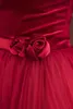 5760 en stock classique Robes de soirée pas cher Longueur étage Style Princesse Encolure Prom Party Robes