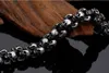 Fashion retro gold skull bracelets big style men charm stainless steel bracelet jewelry for men hg123451956