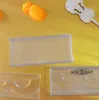 Falsk eyelash Förpackning Box 3D Mink Ögonfransar Boxar Faux Cils Lash Stripe Toma Väska Lash Boxes Förpackning Faux Cils Marmorfall