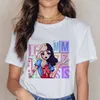 2020 새로운 패션 Melanie Martinez KPOP 인쇄 Tshirt 여성 하라주쿠 티셔츠 캐주얼 짧은 소매 티셔츠 만화 셔츠 탑스 옷