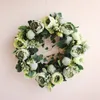 40 cm großer Türkranz Künstlicher Blumentopiary im Freien im Freien im Freien Decor9852343