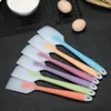 Asse Gadget Silicone Acessórios de cozinha macio sem emenda Espátula Butter Creme raspador de escova Baking Criador 6Colors LX3329