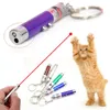 Stylo Laser pour chats, 1 pièce, créatif et amusant, torche LED, pointeur Laser rouge, jouet interactif pour animaux de compagnie, couleur aléatoire, Whole1850441