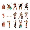 Widerstandsbänder 11 stücke Fitness Praktische Elastische Trainingsseil für Yoga Pilates Workout Band Pull String Ausrüstungen