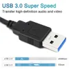 USB 3.0 till HDTV Video Capture Connectors 60 Frame HD Video Record Box Card 1080p Portable Game Streaming Grabber