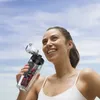 1L المحمولة Tritan Drinkware الفاكهة Infuser Juice Shaker Travel Sport Water Detox Bottle 201106