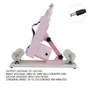 Pinkes automatisches Sexmaschinen-Set, 6 cm, einziehbares Maschinengewehr mit 2 Dildos, Verlängerungsstange, einstellbare Geschwindigkeiten, Liebesmaschinen, Sexspielzeug7643376