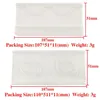 Eyelash Boxes Rektangel Clear Marmorbling Without Tray Case Foldbar Muti Color Cosmetic Packaging Box Lady Gift 1 2ye G2