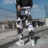 Mode Harajuku Camouflage Joggers Pantalon Hommes Hip Hop Multi Poches Taille Élastique Sarouel Pantalon Streetwear Hommes 2018 Pantalon WJ109
