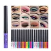 HANDAIYAN Matte Liquid Eyeliner Quick Dry Waterproof Eye Liner Карандаш Коричневый Фиолетовый цвет подводка Косметический макияж инструмент