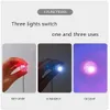 USB Laser Light LED Pen Ze Stali Nierdzewnej Mini Akumulator Laserowy Multi-Pattern 3 w 1 Pet Training Zabawki USB Ładowanie