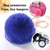 12 Couleur Mignon Puff Ball Là Miroir Porte-clés Porte-clés Enfants Femmes Anneaux Android Porte-clés Sac De Voiture Père Noël Porte-clés Cadeau6996272Y