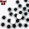 MICUI 200st 10mm runda harts Rhinestone Crystal Stone Beads Flatback Cabochon DIY Wedding Decoration Craft ZZ617