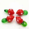50PCS Mixed Vegetable & Fruit Charms Lampwork Murano Glass Pendant Beads Pepper Fruit Earrings For Women Accessories Fitting Jewelry Findings Components