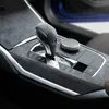 Alcantara Car Gear Shift Cover Instrument Panel Car Interior Moulding for BMW G20 G28 325li 325i 3 Series 2020~ Accessaries