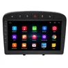 Android Car Video DVD Player 9 Inch GPS Combination for Peugeot 408 2010-2013 Touch Screen with Wifi Radio Mirror Link TV