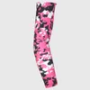 2020 for cancer ribbon arm sleeve baseball stitching Royal Sports Arm Sleeve Basketball Baseball Football Camo 138 colors